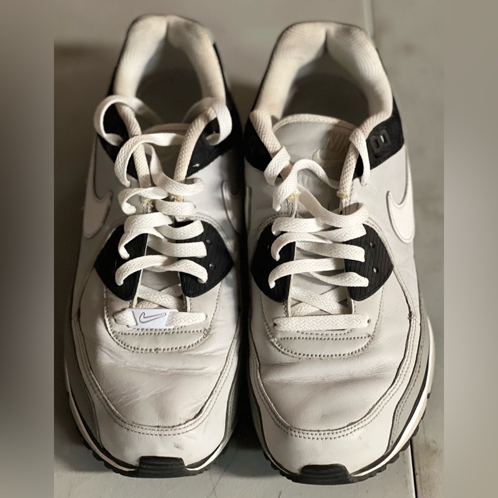 Nike White and Black Athletic Shoes